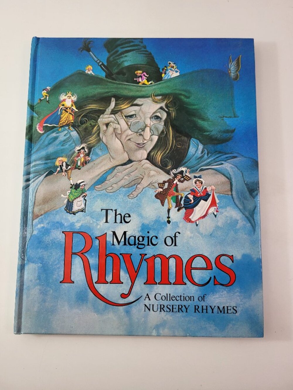 The Magic of Rhymes: A Collection of Nursery Rhymes - 1976 Vintage Hardcover